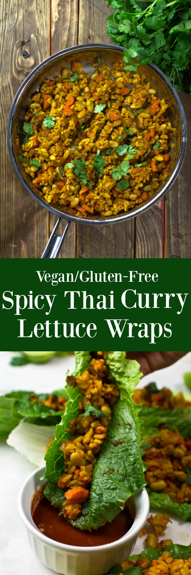 Spicy Thai Curry Lettuce Wraps