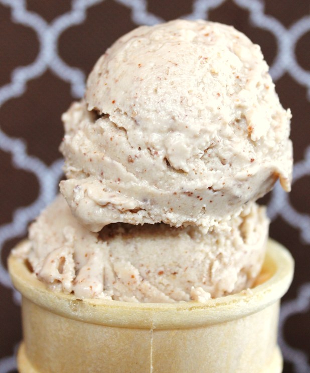 Almond Butter Ice Cream - The Vegan 8