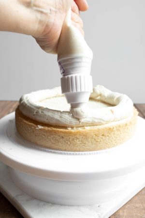 Vegan Vanilla Wedding Cake (Full tutorial!)