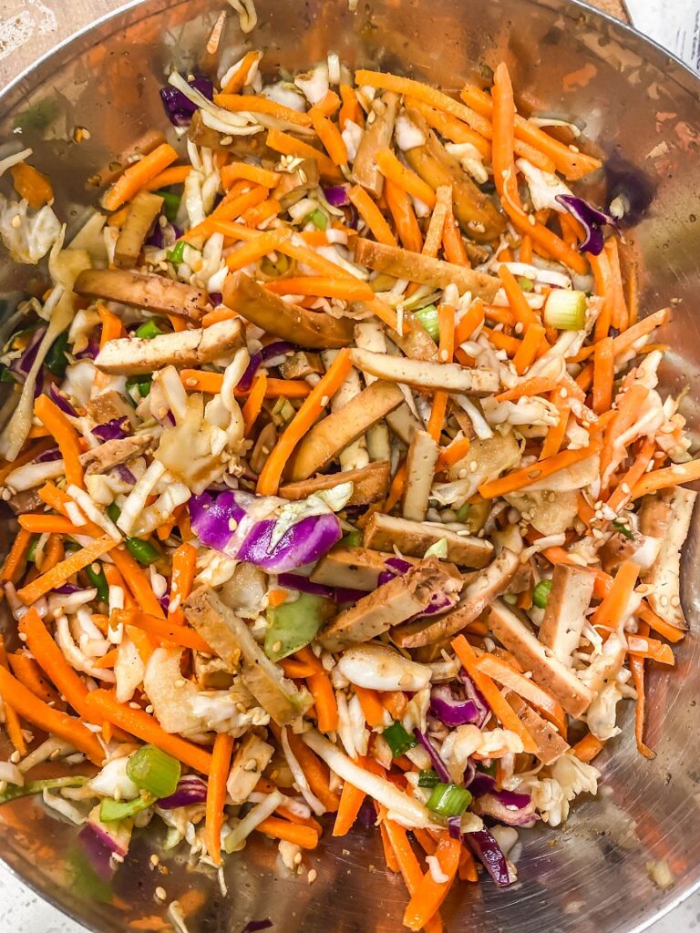 Vegan Egg Roll In A Bowl