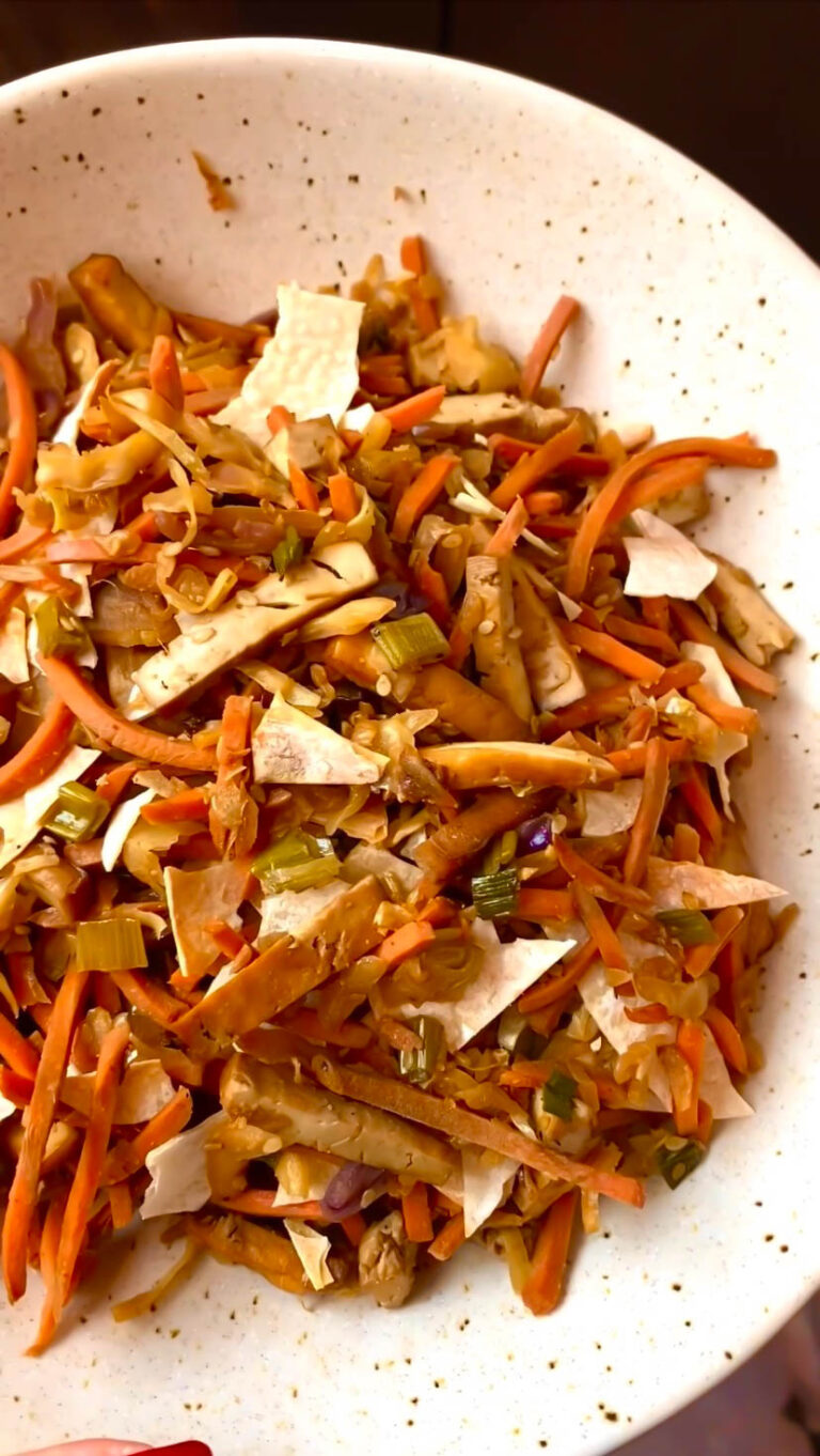 Vegan Egg Roll In A Bowl